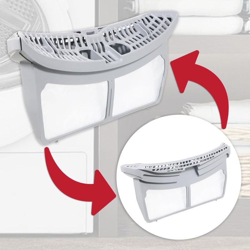 SPARES2GO Lint Filter for Beko Tumble Dryer (2975680300)