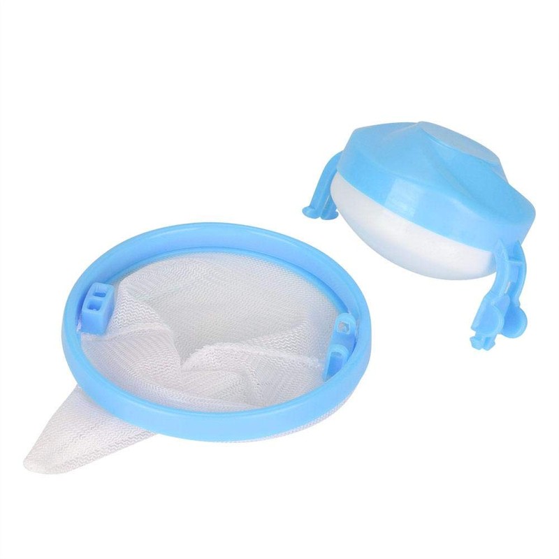 Floating Lint Mesh Bag Pet Hair Collector, Laundry Filter Bag