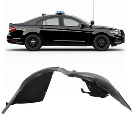 JMTAAT Front Fender Liner Inner Panel Compatible with 2010-2019 Ford Taurus Police Sedan Replacement for FO1249144 BG1Z16102A Wheel Liner Splash Shields Guard Passenger Side
