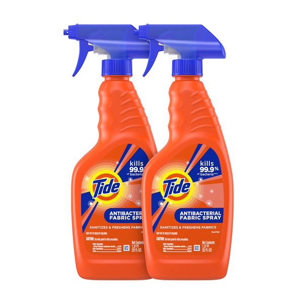 Tide Tide Antibacterial Fabric Spray, 2 Count, 22 Fl oz