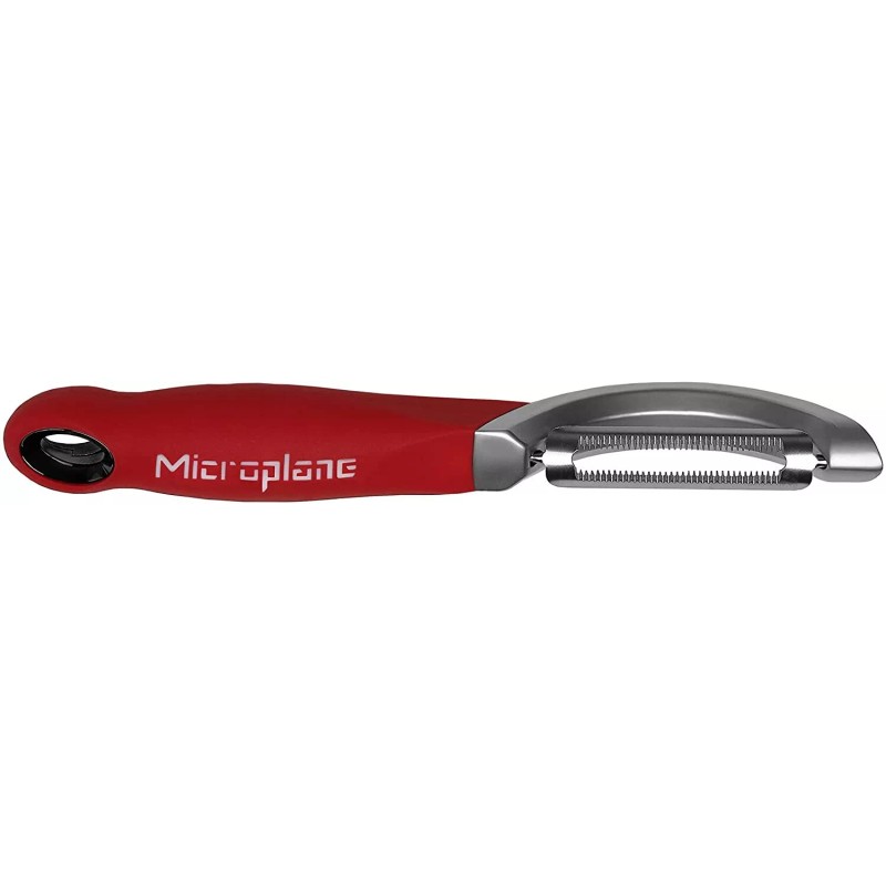 Microplane Professional Bi-Directional Serrated Swivel Peeler