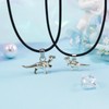 GBTBYS Back to School Dinosaur Necklace Gifts Set for 2