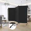 Kecreque Portable Room Divider 4 Panel Partition Room Dividers and