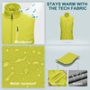 33,000ft Men's Windproof Lightweight Golf Vest Outerwear with Pockets, Softshell