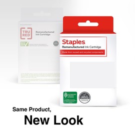 STAPLES Remanufactured Ink Cartridge Replacement for HP 62XL/62 (Black, 2-Pack)
