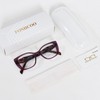 FONHCOO Bifocal Reading Glasses for Women, Blue Light Clear Top