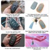 For Toyota Wristband Keychain Case with Key Chain, Soft TPU
