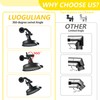 LUOGULIANG All Metal Shower Head Elbow Adapter, Stainless Steel Shower