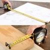 HEIKIO Tape Measure 10M (33FT), Double-Sided Metric and Inch Scale