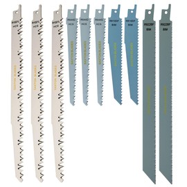 RPR10MXB Saxton 10 Blade Reciprocating Sabre Saw Combo Wood Metal & Demolition fits Bosch, Dewalt Makita