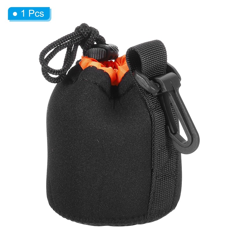 PATIKIL Camera Lens Bag, 1 Pcs 3" ID x 3.9"