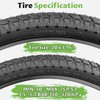 WEEROCK 20 Inch Bike Tire 20 X 1.95 Bicycle Tires