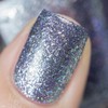 ILNP Bulletproof Symphony - Medium Periwinkle Metallic Holographic Nail Polish