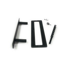 Heavy Duty Metal Floating Shelf Bracket with Install kit. Mounting Locations Every Half inch (16 inch with Build Kit)