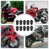 GVSS 10 x Universal Motorcycle Windshield Screws Bolts Kit with