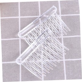 LALAFINA 12pcs French Side Comb Set 8x5cm Double-sided Fade Combs for Women Classic Hair Accessories Girls Side Hair Clip Vintage Small