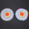 1920Pcs Pearl Head Pins Color Pinwheel Cloth Fixing Bouquet Decoration