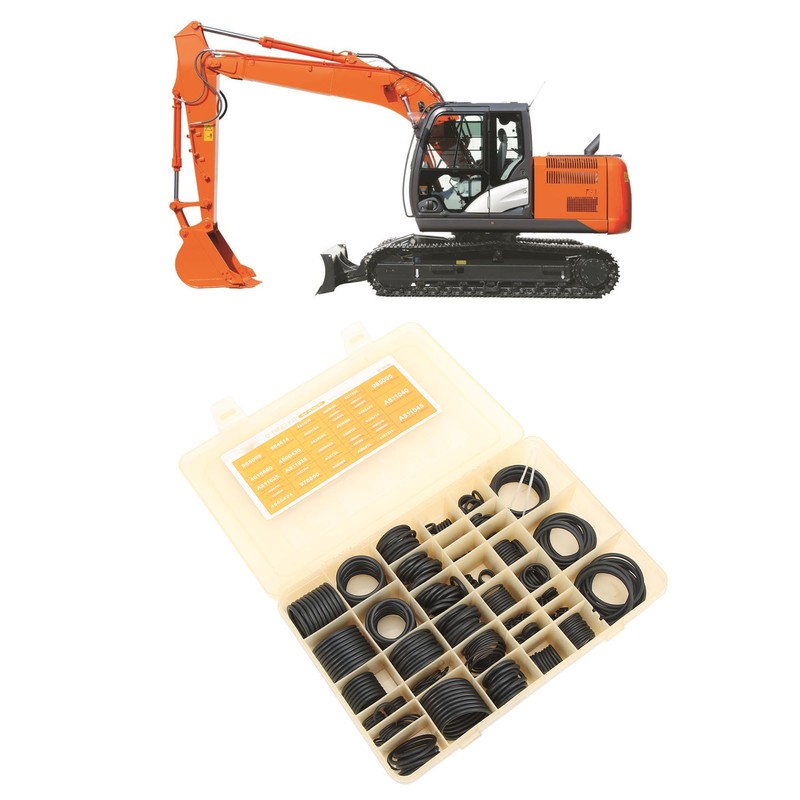 383 Pieces Rubber O Ring Assortment Kit 4138938 Replacement for