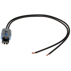 HVAC Duct Air Temperature Sensor Connector Compatible With GMC C3500 6.5L V8 1988 1989 1990 1991 1992 1993 1994 1995 1996 1997 1998 1999 2000 PC-890844