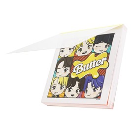 Sunstar Stationery S2837536 TinyTAN Memo, Square, White