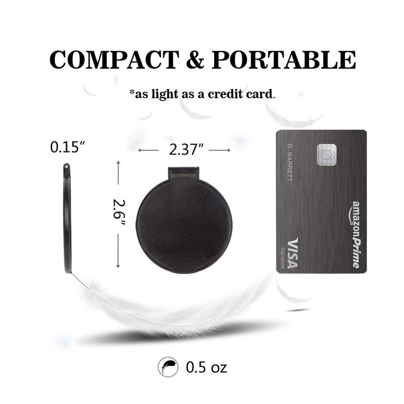 MOMIRA Compact Mirror Bulk Round Makeup Mirror for Purse, Set