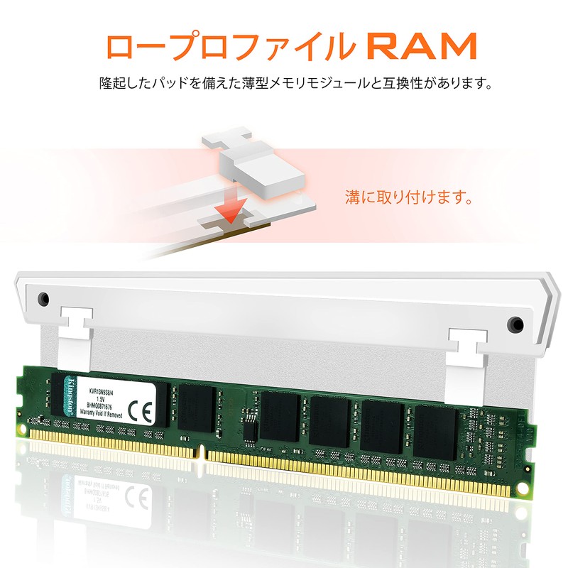 EZDIY-FAB New Version RGB RAM Cooling Memory Heatsink Addressable with