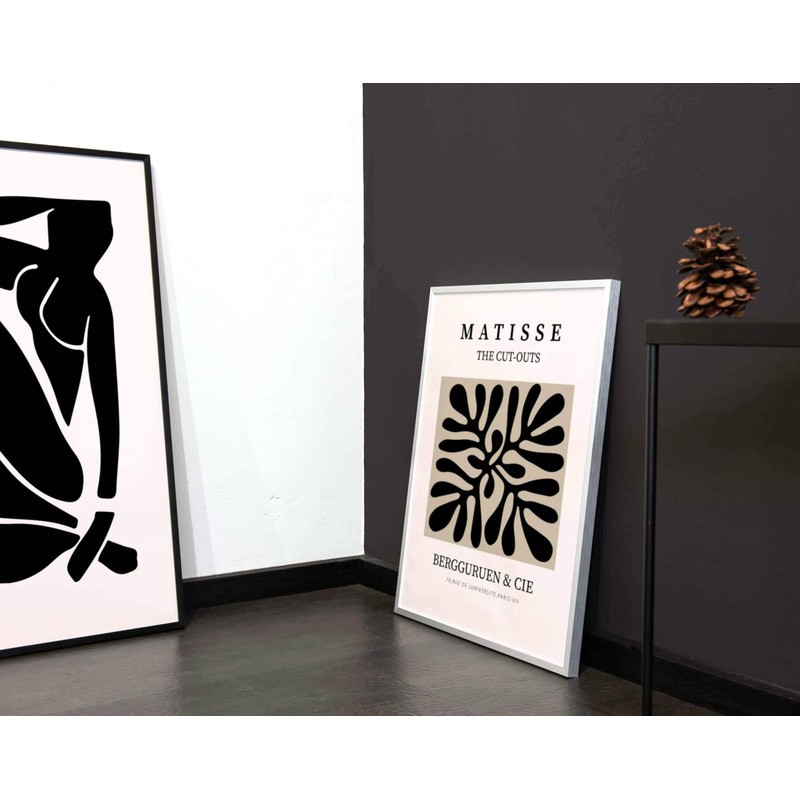 nielsen Bilderrahmen, 21 x 29,7 cm (A4), Aluminium, Grau matt,