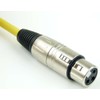 Adam Hall Cables K3MMF0100YEL Microphone Cable XLR Female to XLR