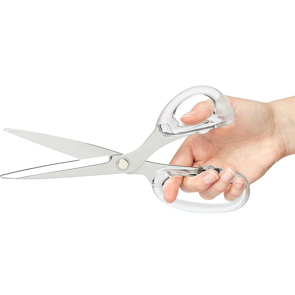 OfficeGoods 9” Stainless Steel Acrylic Scissors for Office and Home