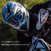Swans MX-TALON-HC BK/R Dirt Goggles, Made in Japan, Black x