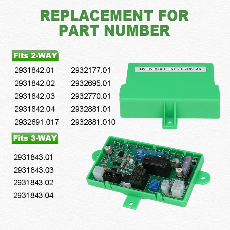 JDMON RV Refrigerator Main Power Control Circuit Board with Protective