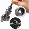 10 PCS Magnetic Nut Driver Bit 6-19mm 1/4" Hex Socket
