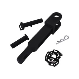 A20-6014 Single Tow Hook Heavy Duty Tow Hook Compatible with Peterbilt / for Kenworth with Pull Pin （A65-6008） and Frame Pin （A65-6007）Semi Trucks Hitch-Front Tow Fits for T170 T270 384 386