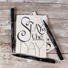 Uni-Ball PIN Fineliners, Black Fine Tipped Writing Pens, Water and