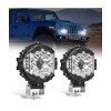 ‎SUPAREE 2x 5Inch Side Shooter Spot LED Laser Lights Bar