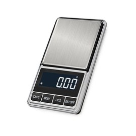 YFFSFDC Pocket Scale, 0.01g-200g Precision Digital Scale, Portable Scale Digital Scale, Digital Scale, Commercial Use, Professional Use, Electronic Balance, High Precision Weighing Balance