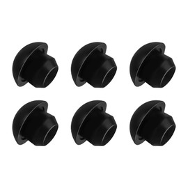 deemars 6PCS Bottle Jack Floor Jack Oil Filler Plug, 8mm Rubber Hydraulic Oil Filler Plug Bung, Horizontal Jack Top Pressure Rod for Oil Reservoir Fill Hole