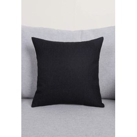 Mymassagepillow- Pressure Activated Massage Pillow for Back, Neck, Feet, & More - Stylish & Durable Neck and Back Massager & Sciatica Pillow - 13in x 13in - Machine Washable Cover (Black)