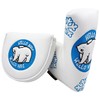 Putter Cover Headcover for Odyssey 2 Ball Mallet Magnet Fits