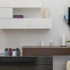 HUHYNN Tie Rack Organizer, Clear Tie Organizer Box, Acrylic Tie