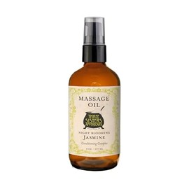 Three Sisters Apothecary 8 oz. Massage Oils (Night Blooming Jasmine)