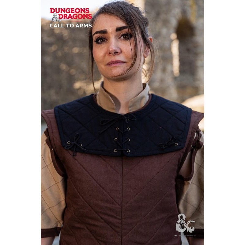 Burgschneider - Dungeons & Dragons Fighter Collar Black (XXL, Unisex,