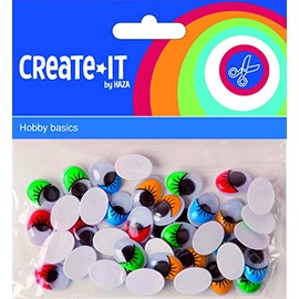 Haza Original craft Create Itset - Eyes Eyelashes 40 pieces
