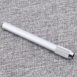 SEWACC Pencil Extender Pen Extension Holder Pencil Extender Mechanical Pencils Tool Sketch Pencil Extension Pen Holder Extension for Artists Silver Pack of 8