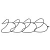 Hats Clothes Tie Holder Wire Stackable Storage Rack Kitchen Organizer