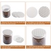 PATIKIL 27mm/1.06" Foam Lid Liner, 100Pack PS Foam Resistant Tamper