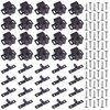 20Pack Double Roller Catch Door Latch Cold Rolled Steel Stay
