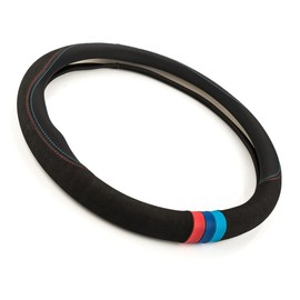 LST Lenkrachoner Lenkrad Bezug Hülle Ø 38x9 cm schwarz anthrazit rot blau