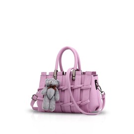 Nicole&Doris New Girl/Female Sweet Shoulder bag Handbag Messenger Bag Crossbody Tote Purple