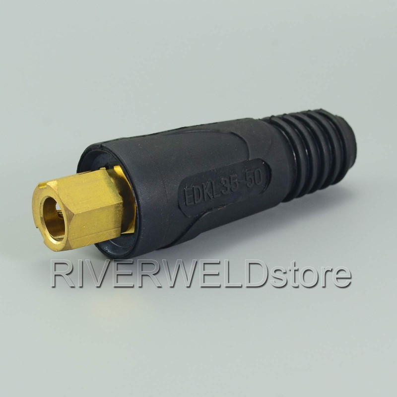 RIVERWELD TIG Welding Cable Panel Connector Socket EDKL35-50 315Amp with